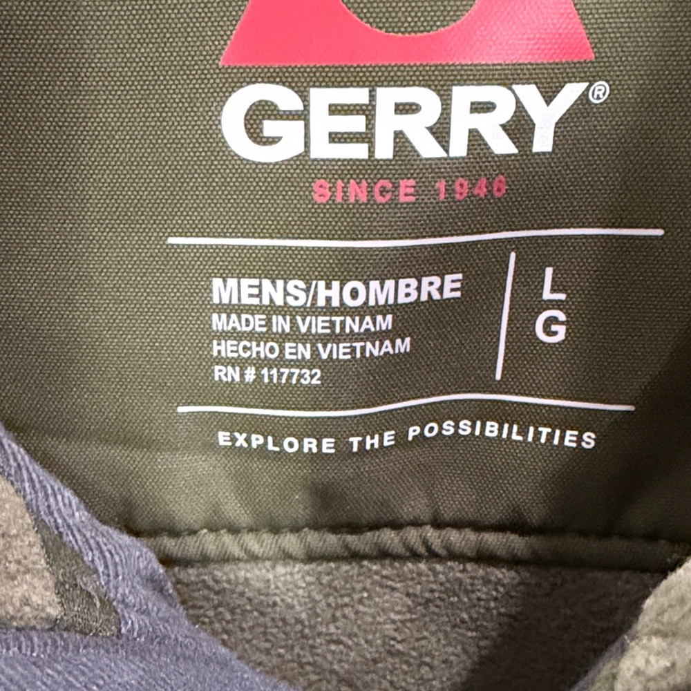 Gerry ,Size LG,Men's ,Color sap Green Jacket - Picture 7 of 17